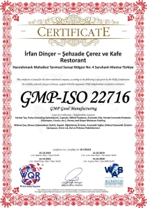 GMP certificate
